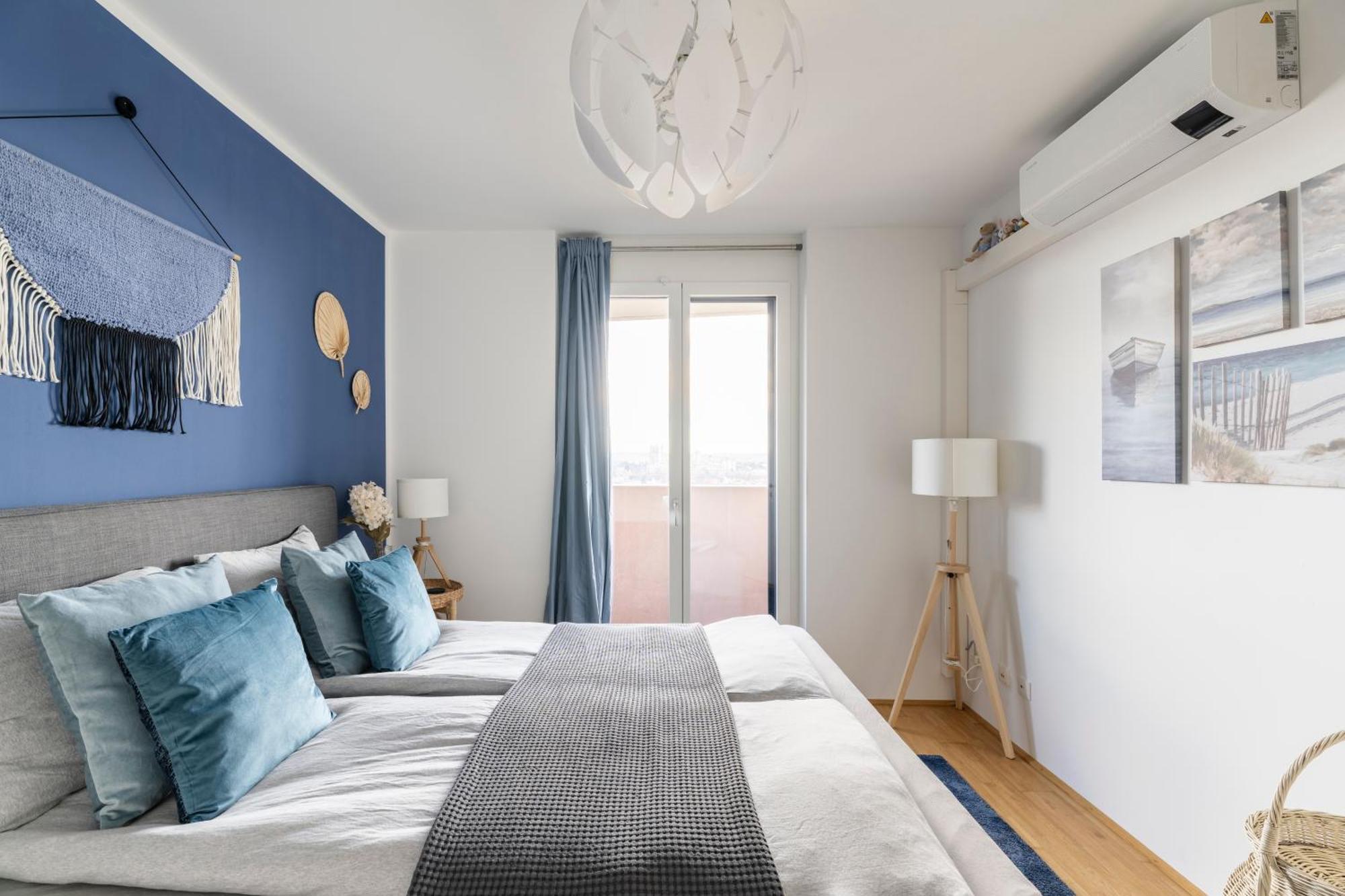Edler Wohnraum Panoramablick 3 Sz Boxspringbetten, E-Ladestation, Kaffeevollautomat, Klima, Lift, Terrasse & 2Xtg Graz Luaran gambar